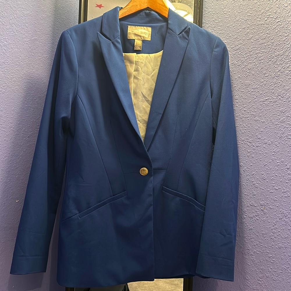 Royal blue blazer
